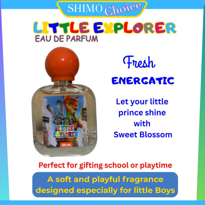 LITTLE EXPLORER - Fresh Kids Cologne for Boys – Long-Lasting Gentle Scent (All Ages)