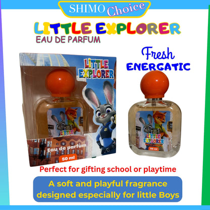 LITTLE EXPLORER - Fresh Kids Cologne for Boys – Long-Lasting Gentle Scent (All Ages)