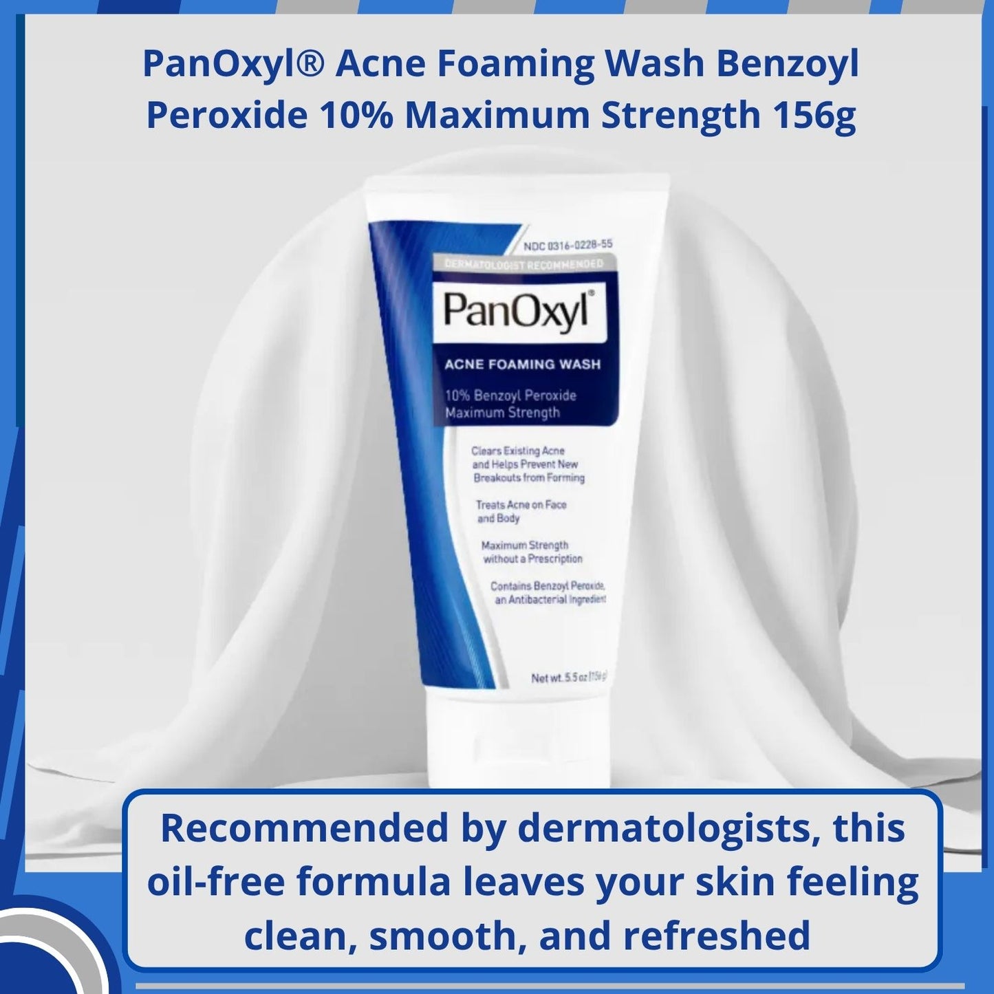 PanOxyl® Acne Foaming Wash Benzoyl