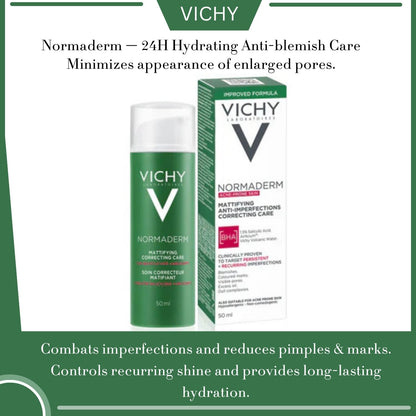 VICHY_Normaderm — 24H Hydrating Anti-blemish Care