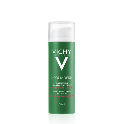 Vichy Normaderm skincare bottle on a white background