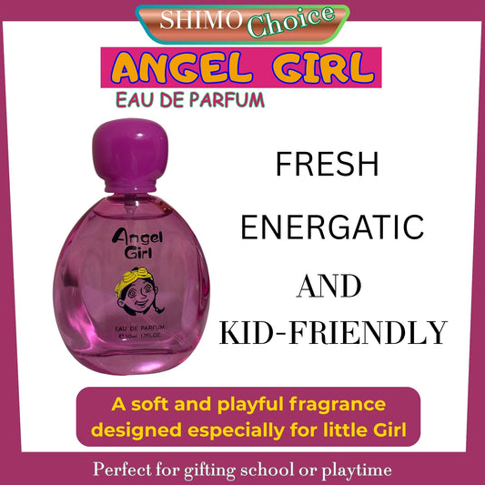 ANGEL GIRL - Kids Sweet Floral Perfume – Gentle Fragrance for Girls (All Ages)
