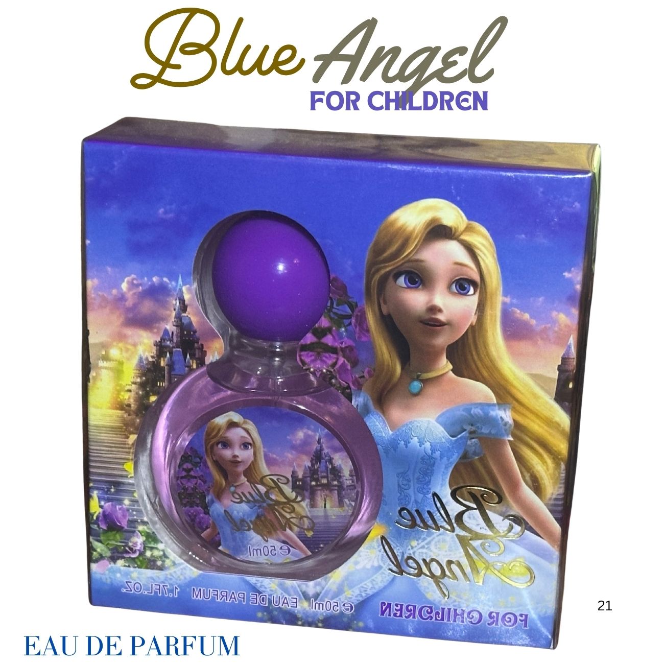 Blue angel - Sweet Blossom Kids Perfume | Gentle & Long-Lasting Fragrance for Girls