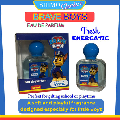 BRAVE BOYS - Fresh Kids Cologne for Boys – Long-Lasting Gentle Scent (All Ages)