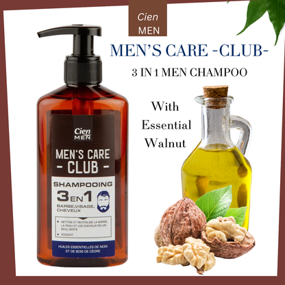 Cien Men ś Care Club 3 in 1  Shampooing