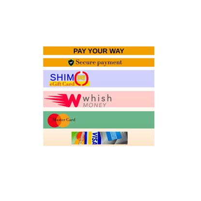 Collection of payment method logos on a white background
