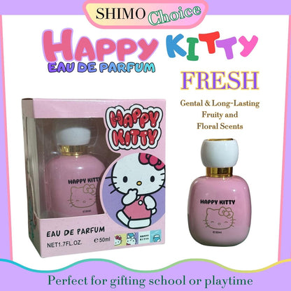 HAPPY KITTY - Sweet & Fresh Girls’ Perfume | Long-Lasting Fruity & Floral Scent