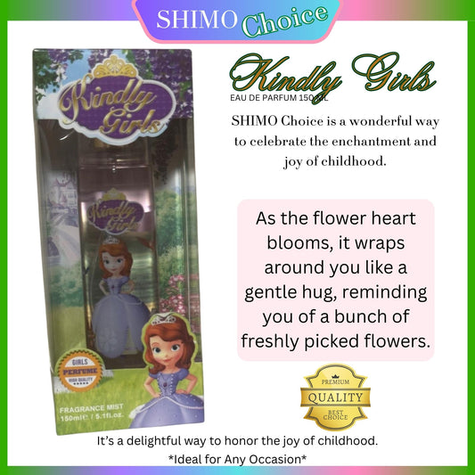 KINDLY-GIRLS  A Soft & Lovely Perfume for Girls | A Sweet, Long-Lasting Scent Full of Joy