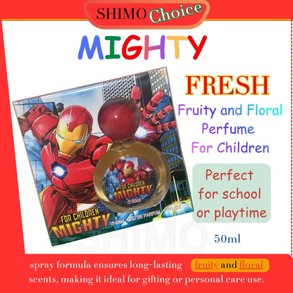 MIGHTY - Fresh Long-Lasting Fruity and Floral Scents for Boys | Playful & Energetic Fragrance