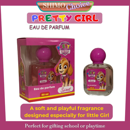 PRETTY GIRL - Kids Sweet Floral Perfume – Gentle Fragrance for Girls.