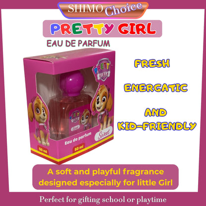 PRETTY GIRL - Kids Sweet Floral Perfume – Gentle Fragrance for Girls.