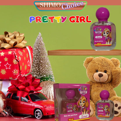 PRETTY GIRL - Kids Sweet Floral Perfume – Gentle Fragrance for Girls.