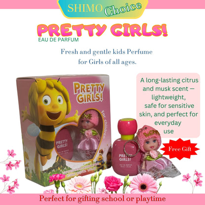 PRETTY GIRLS ! - Sweet Blossom Kids Perfume | Gentle & Long-Lasting Fragrance for Girls