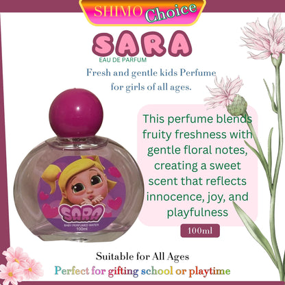 SARA - Sweet Blossom Kids Perfume | Gentle & Long-Lasting Fragrance for Girl