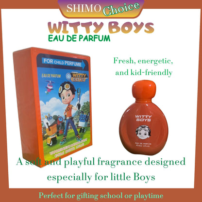WITTY BOYS - Sweet Blossom Kids Perfume | Gentle & Long-Lasting Fragrance for BOYS